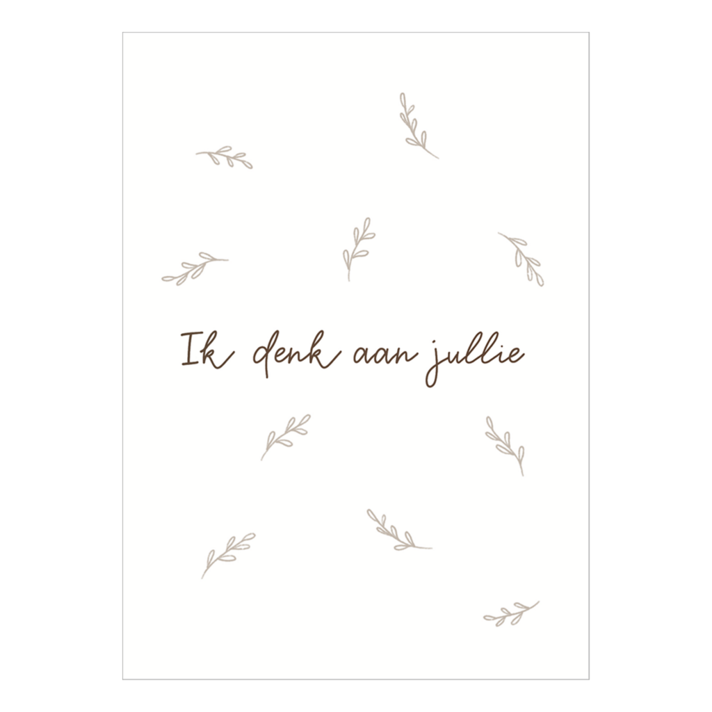 Ik denk aan jullie