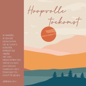 Kaart 'Hoopvolle toekomst'