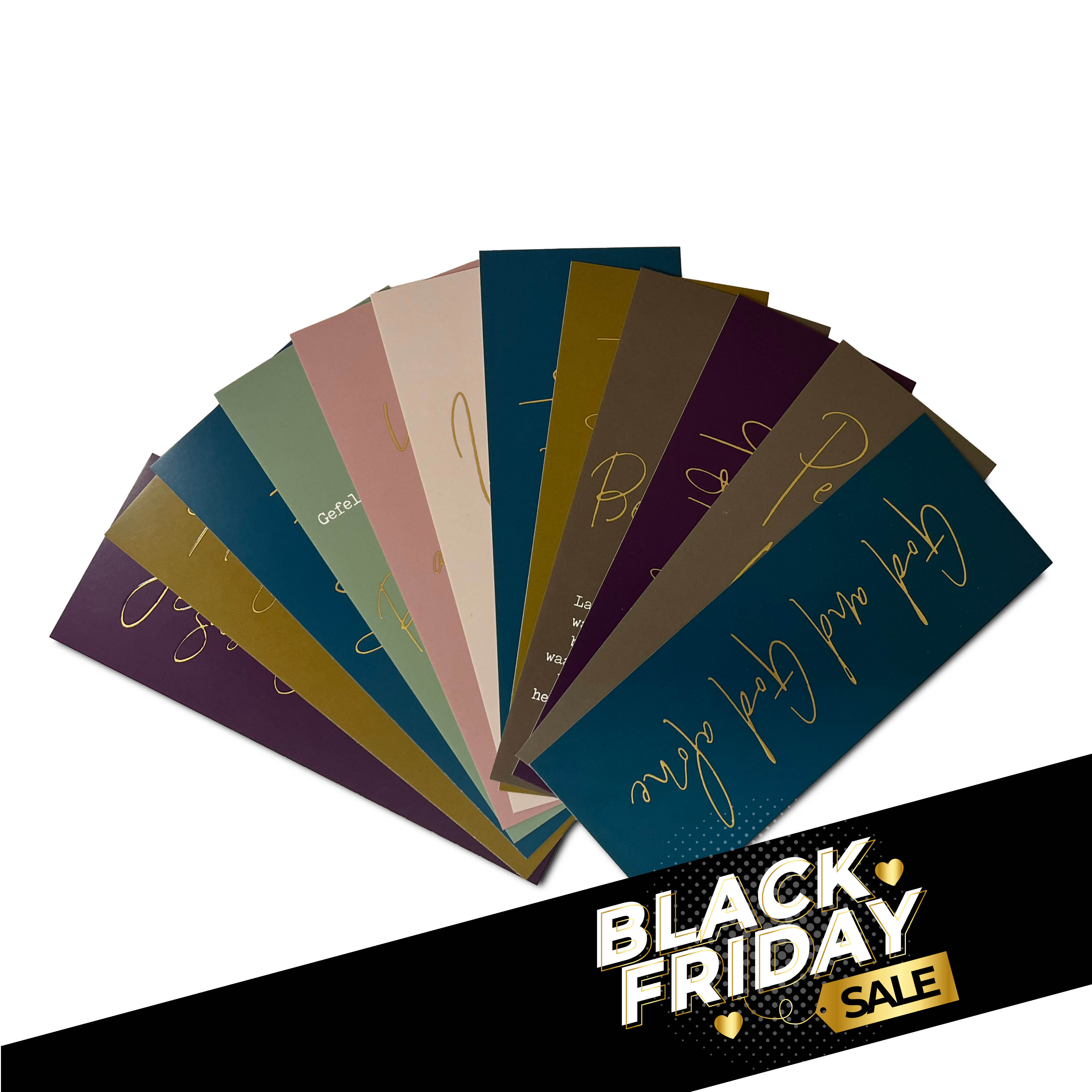 Voordeelset 12 boekenleggers