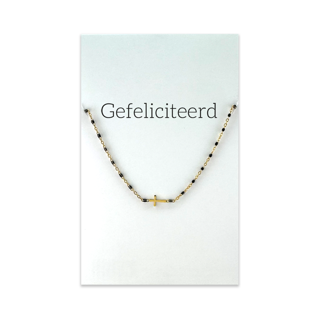 Sieraadkaart 'Gefeliciteerd' - Afbeelding 8