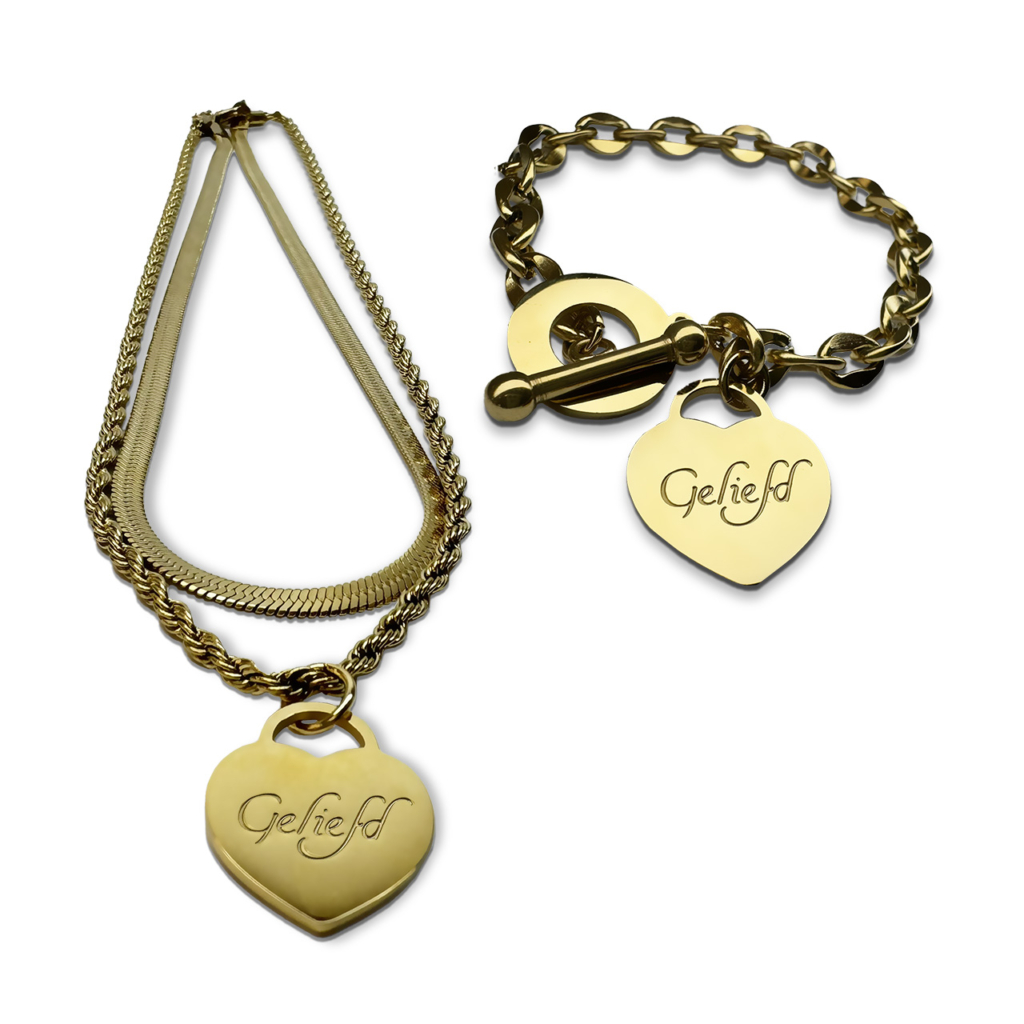 Sieradenset 'Geliefd'