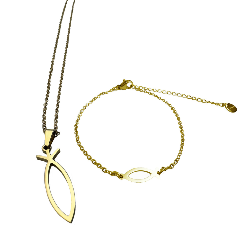 Sieradenset "Ichthus"