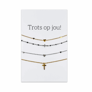 Sieraadkaart los 'Trots op jou'