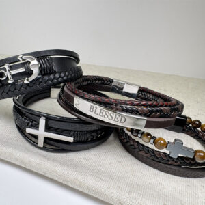 Leren armbanden