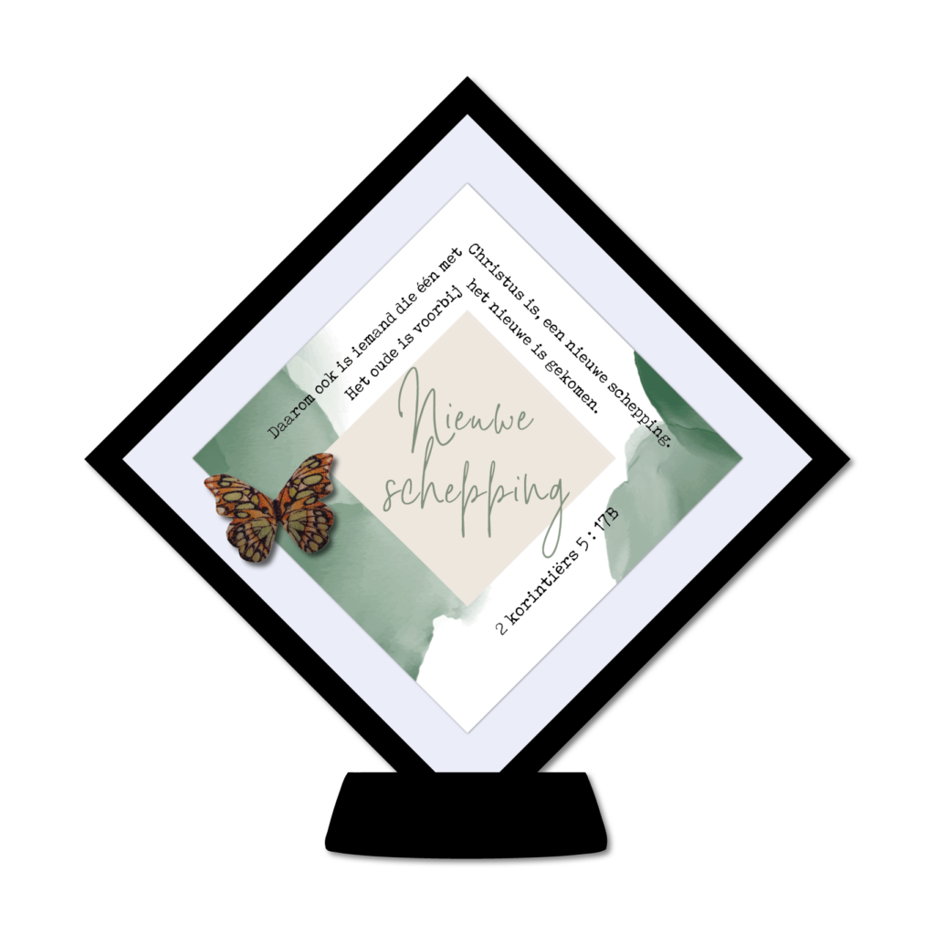 Display 'Nieuwe schepping'