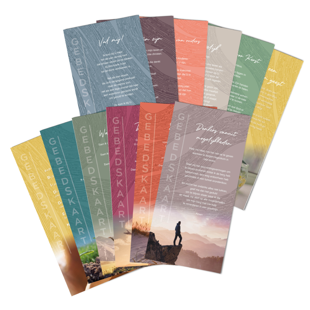 Voordeelpakje gebedskaarten 12stuks - set 1