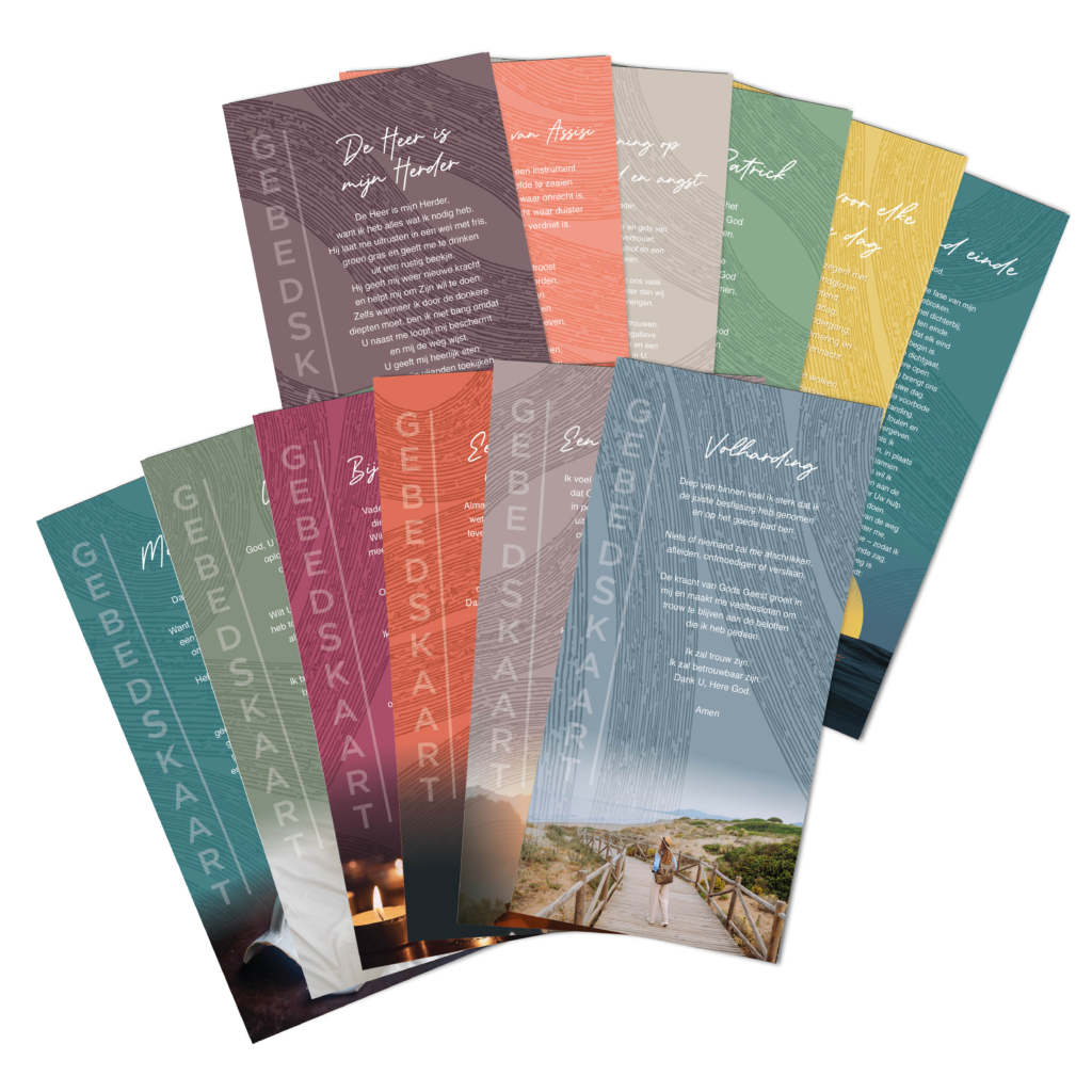 Voordeelpakje gebedskaarten 12stuks - set 2
