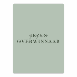 Jezus overwinnaar