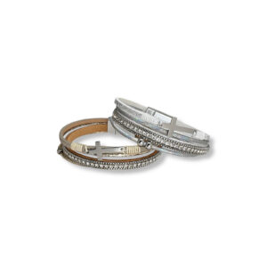Meerlaagse armband kruis