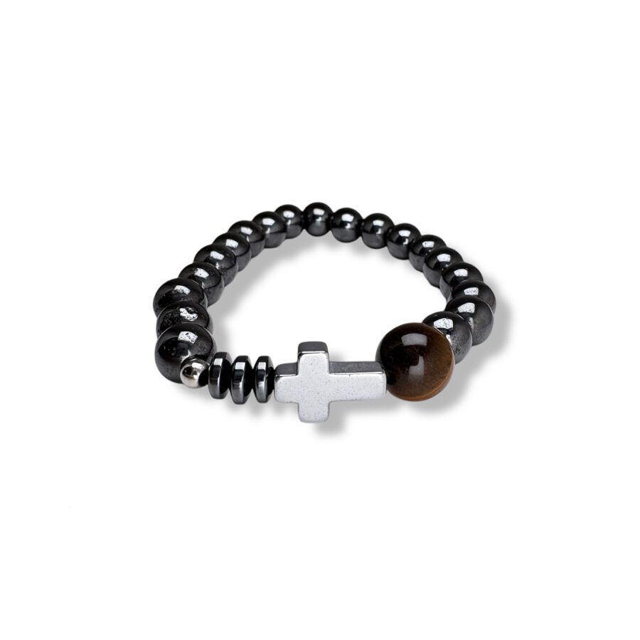 Kralenarmband kralen & hout