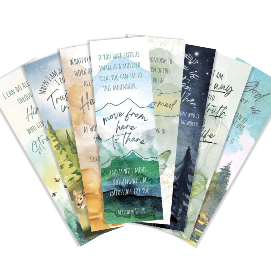 Voordeelsetje 1 Boekenleggers Watercolors