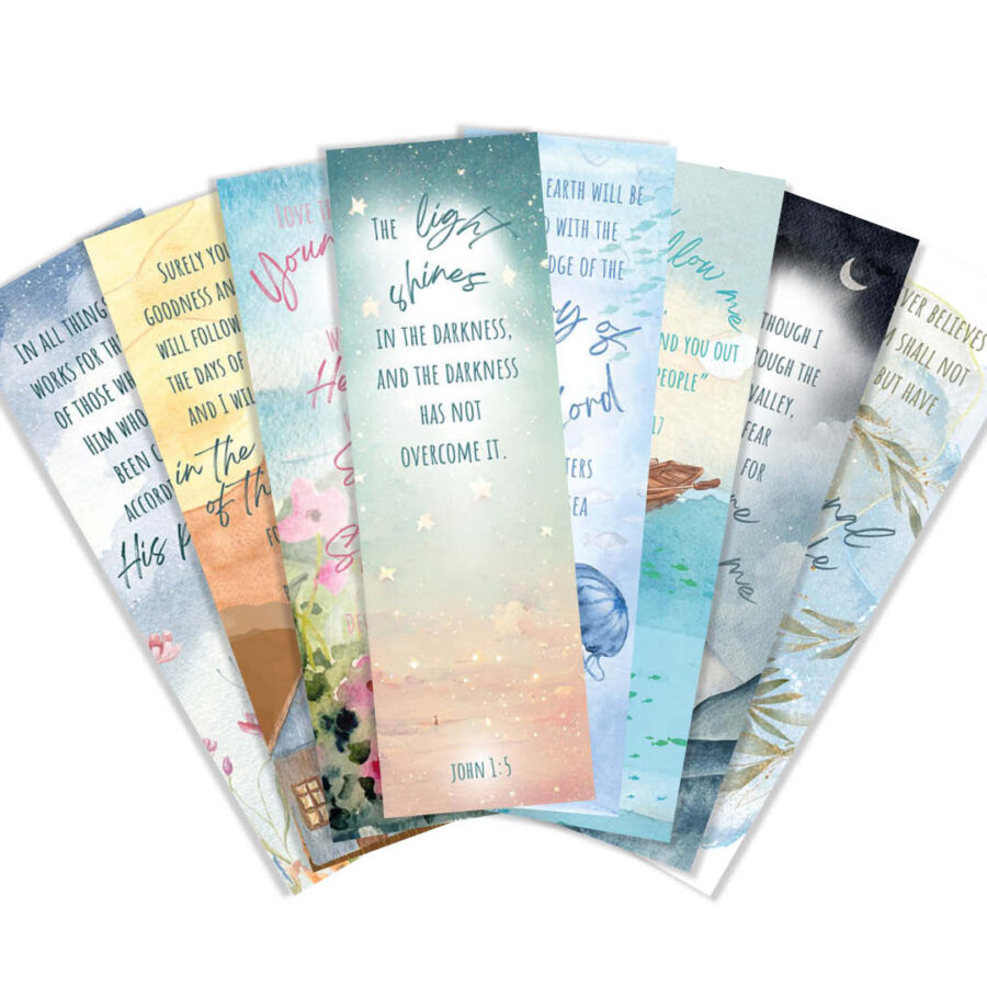 Voordeelsetje 2 Boekenleggers Watercolors