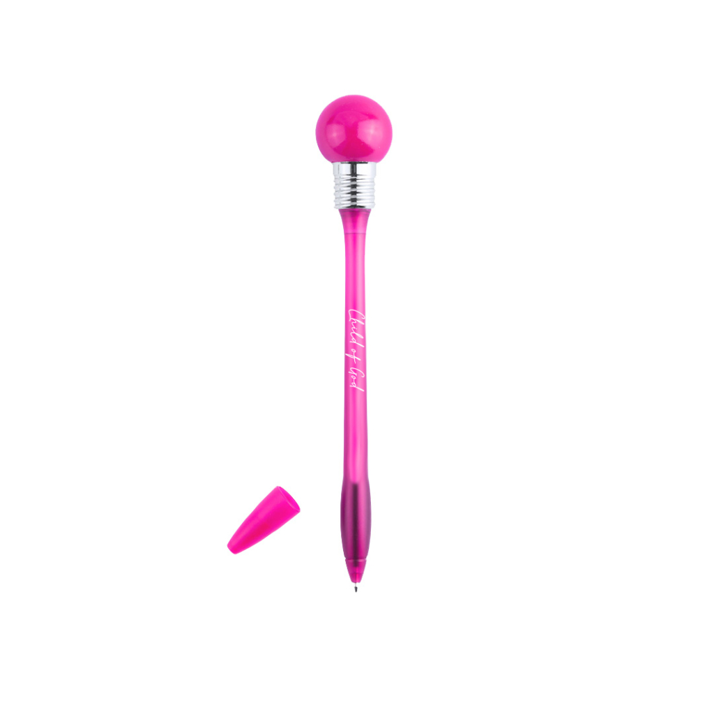 Ledbol pen roze