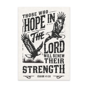 Poster 'Hope in the Lord'
