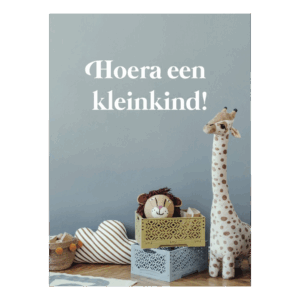 Kaart 'Hoera een kleinkind'