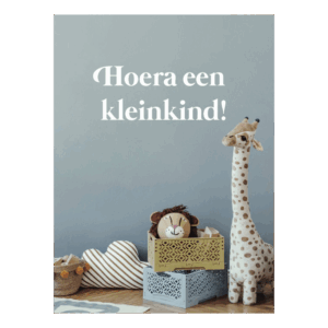 Kaart 'Hoera een kleinkind'