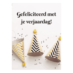 Kaart 'Gefeliciteerd met je verjaardag'