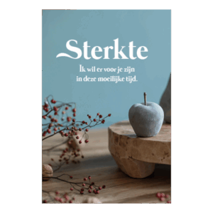 Kaart 'Sterkte - Ik wil er voor je zijn'