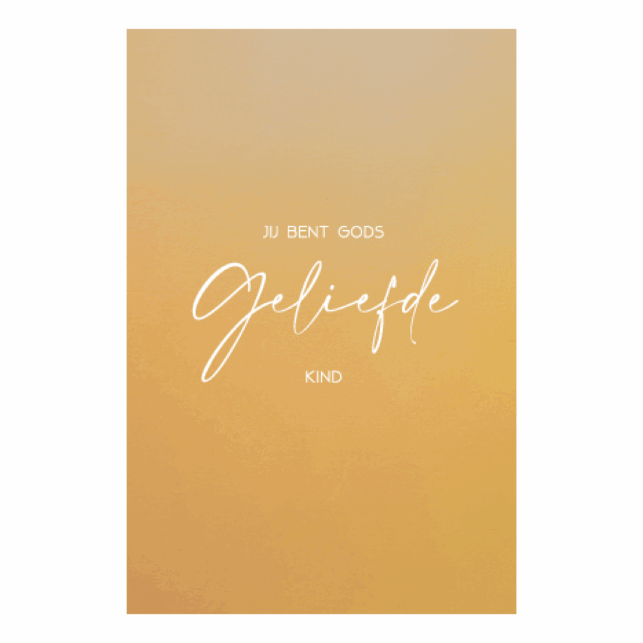 Kaart 'Gods geliefde kind'