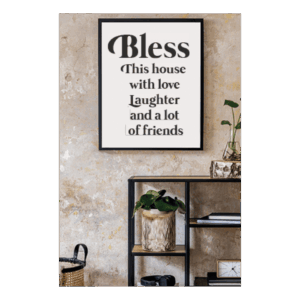Kaart 'Bless this house'