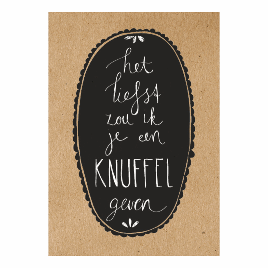 Een knuffel
