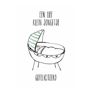 Een lief klein jongetje