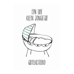 Een lief klein jongetje