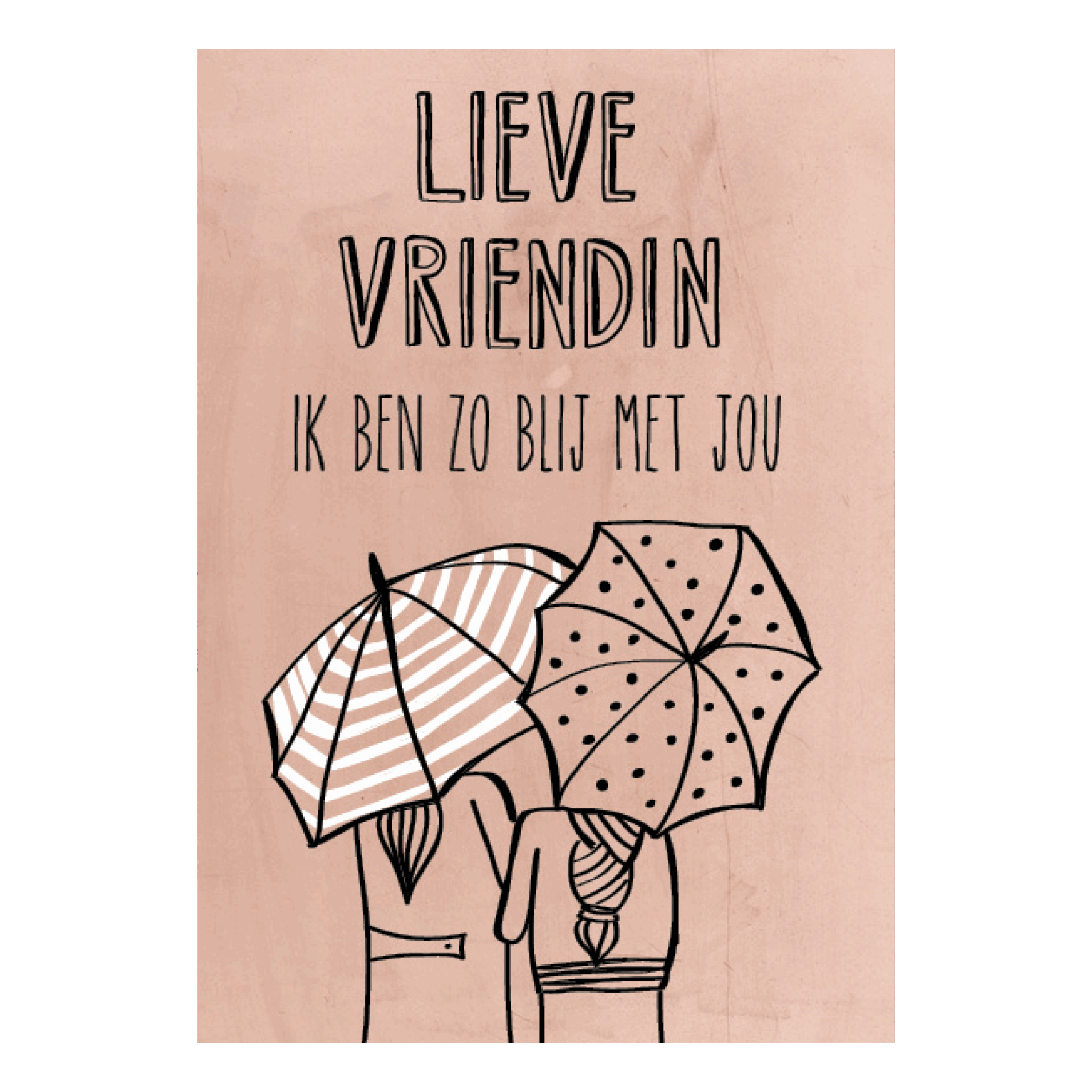 Lieve vriendin