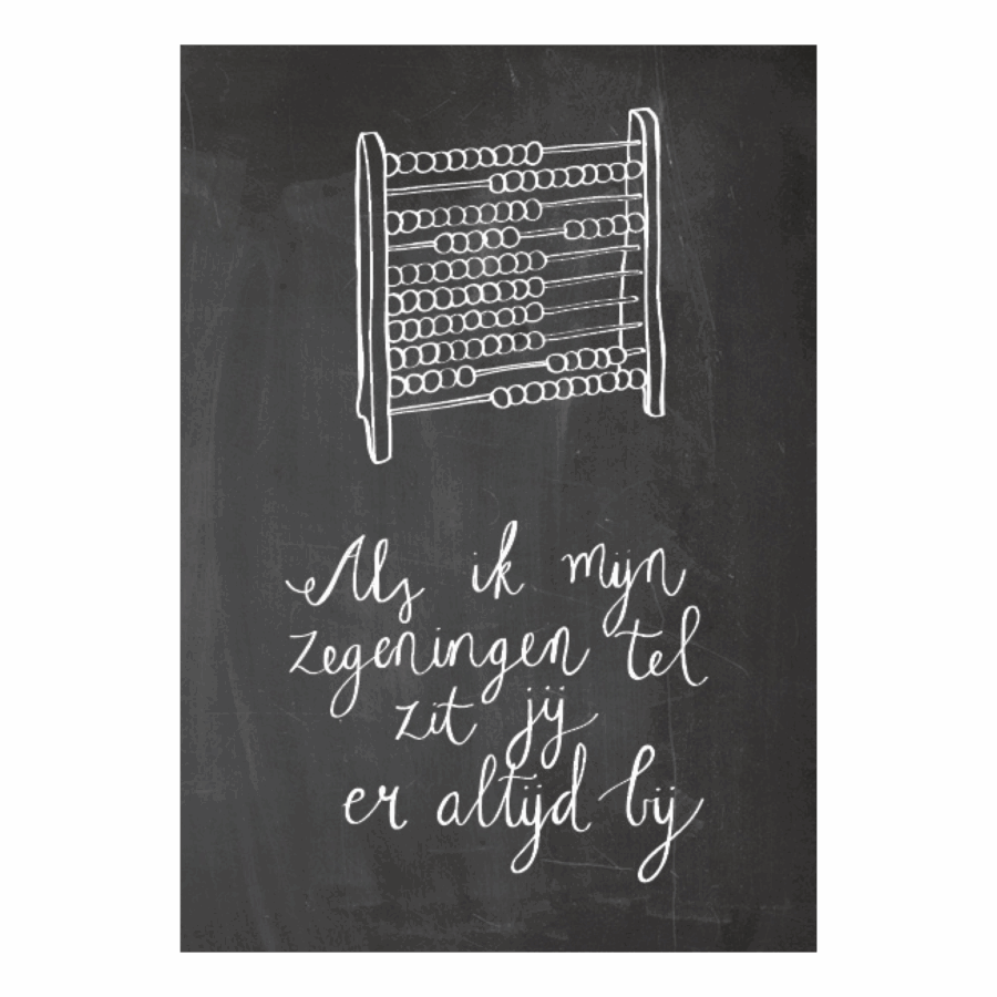 Als ik mijn zegingen tel...