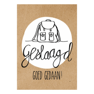 Geslaagd