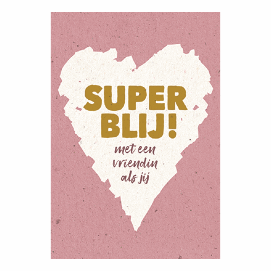 Superblij met een vriendin als jij