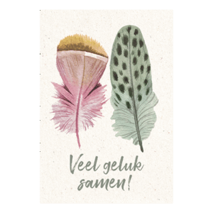 Veel geluk samen!