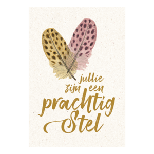 Jullie zijn een prachtig stel