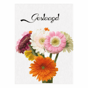 Kaart 'Geslaagd'