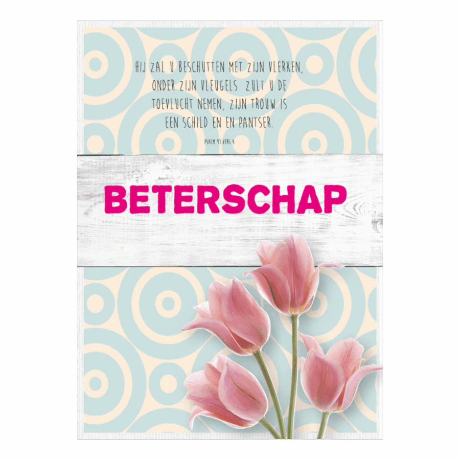 Kaart 'Beterschap - Psalm 91'