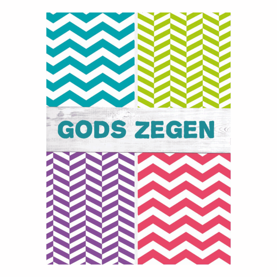 Kaart 'Gods zegen'