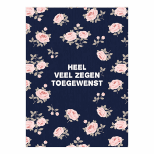 Kaart 'Heel veel zegen'