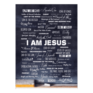 Kaart 'I am Jesus'