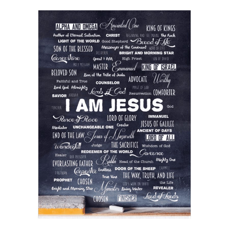 Kaart 'I am Jesus'