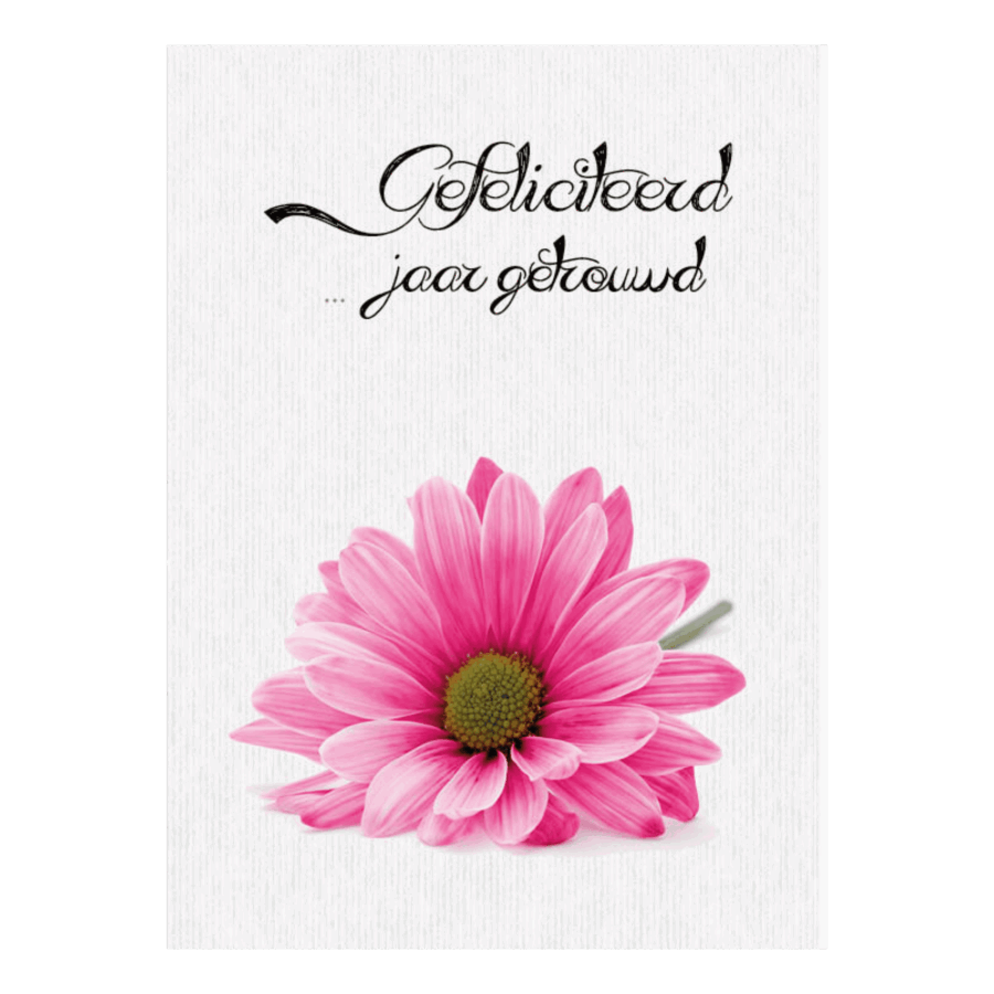 Kaart '...jaar getrouwd'