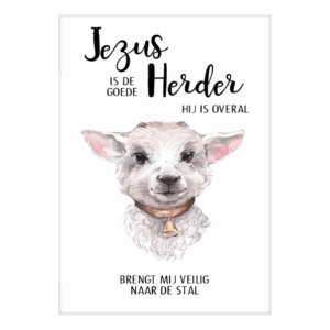 Kaart 'Jezus is de Goede Herder'