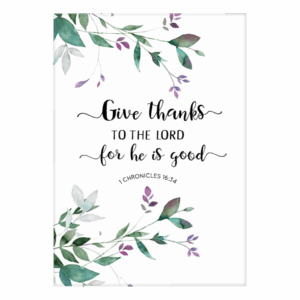 Kaart 'Give thanks to the Lord'