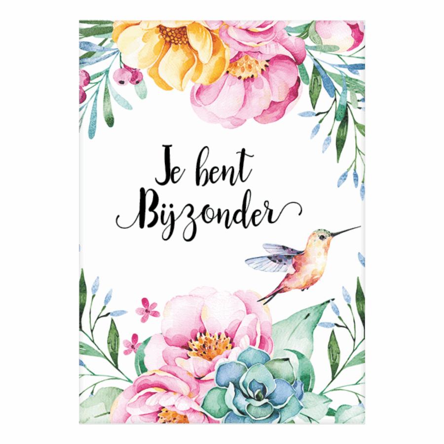 Kaart 'Je bent bijzonder'