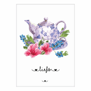 Kaart 'Liefs - theepot'