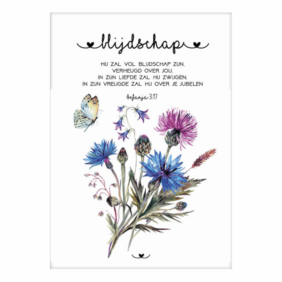 Kaart 'Blijdschap'