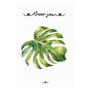 Kaart 'Voor jou'