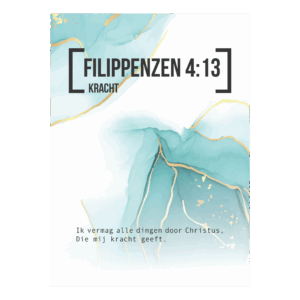 Bijbeltekstkaart 'Filippenzen 4:13' SV