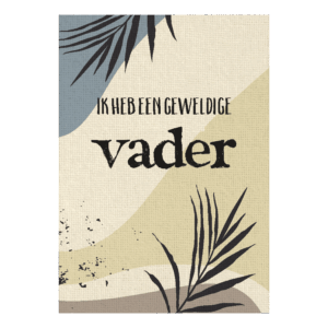 Wenskaart 'Geweldige vader'