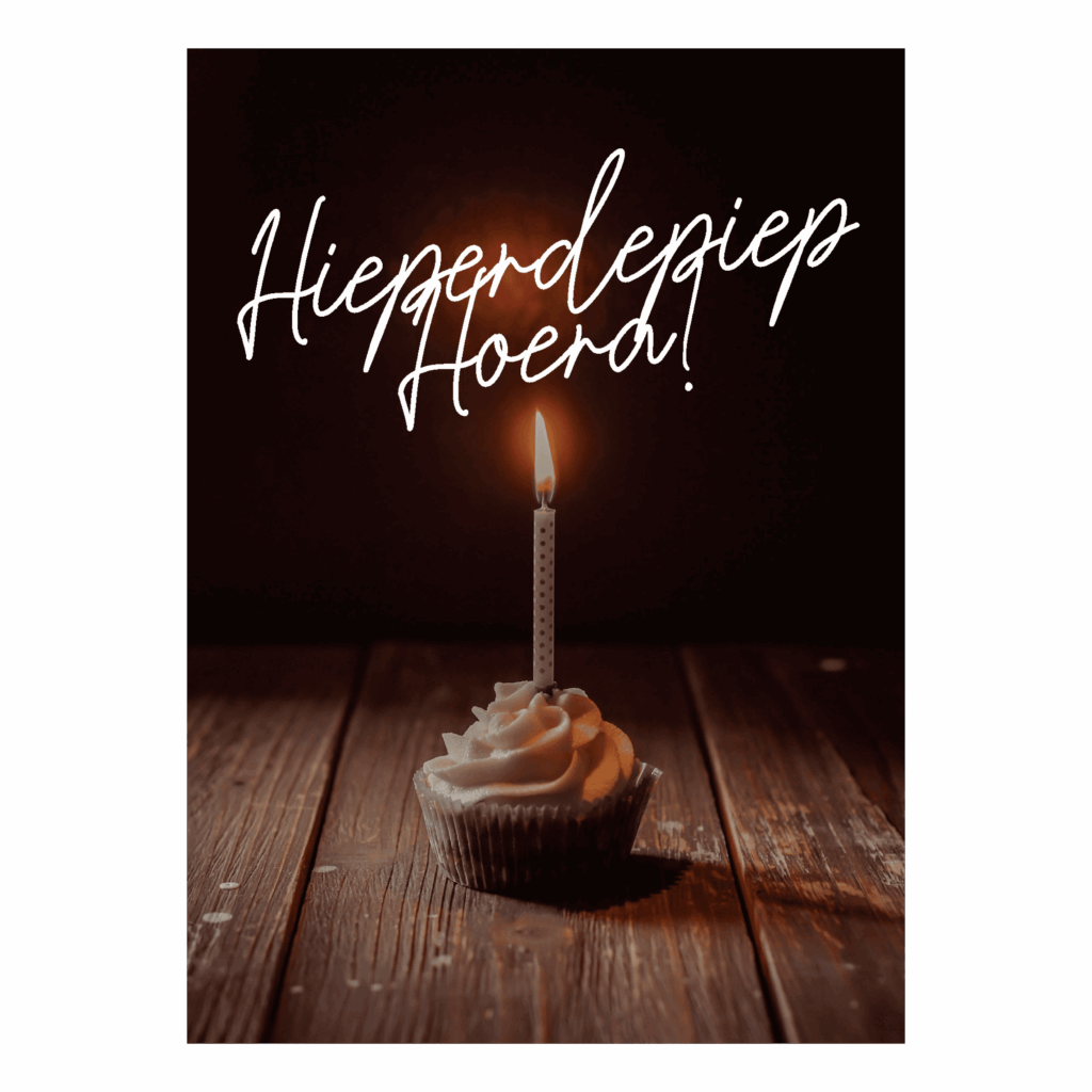 Wenskaart 'Hieperdepiep'