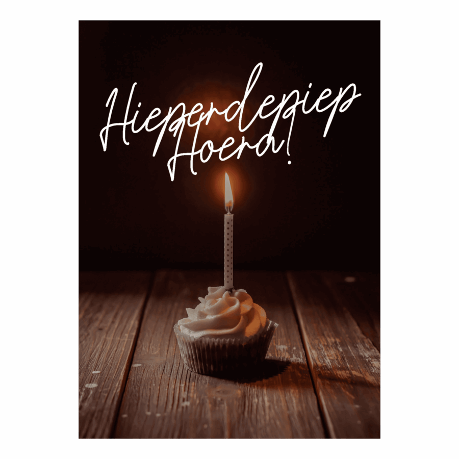 Wenskaart 'Hieperdepiep'